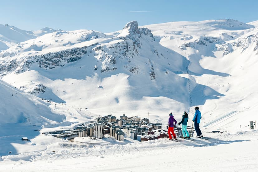 Tignes ski resort