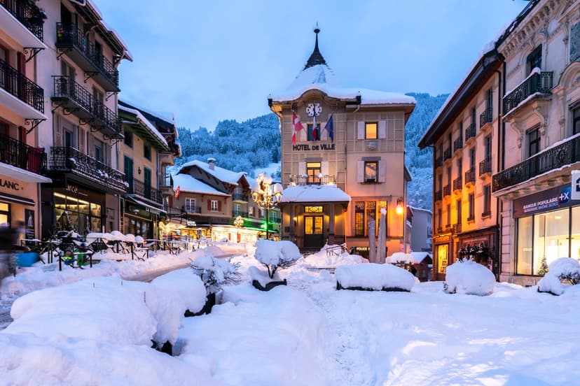 Saint-gervais-ski-resort-town